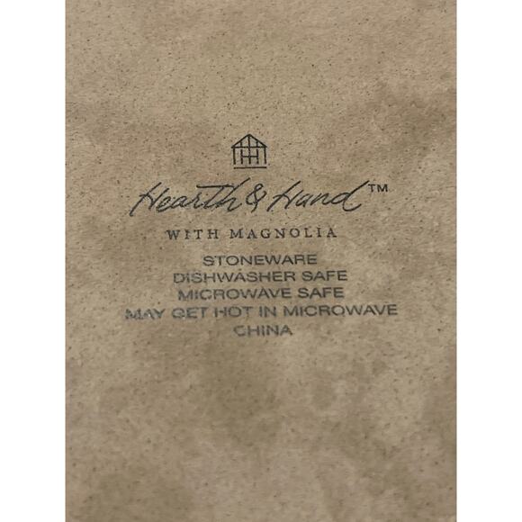 Hearth & Hand Magnolia Plate Appetizer  Stoneware With Pine Tree Replacement - Picture 3 of 5